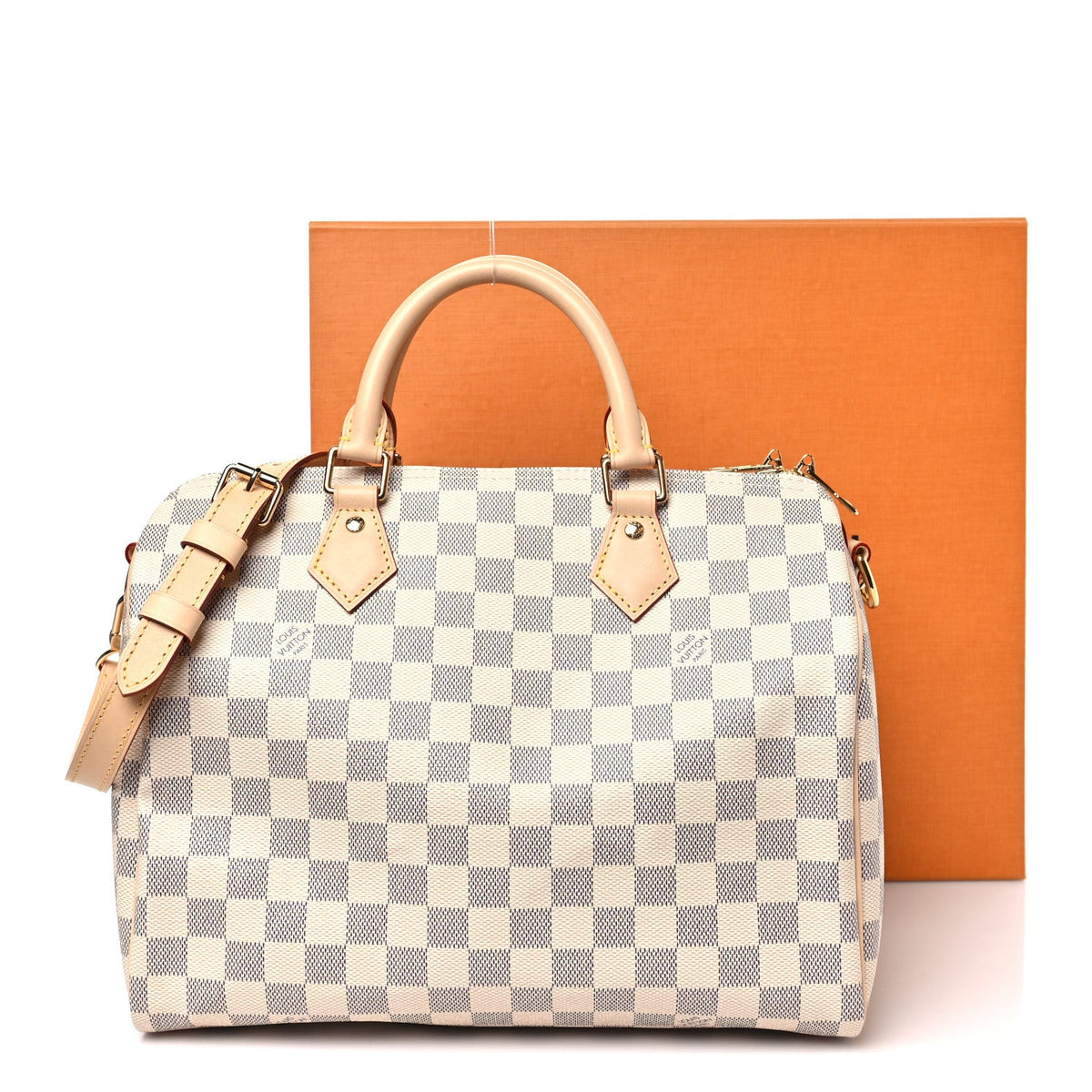 Damier Azur Speedy Bandouliere 30