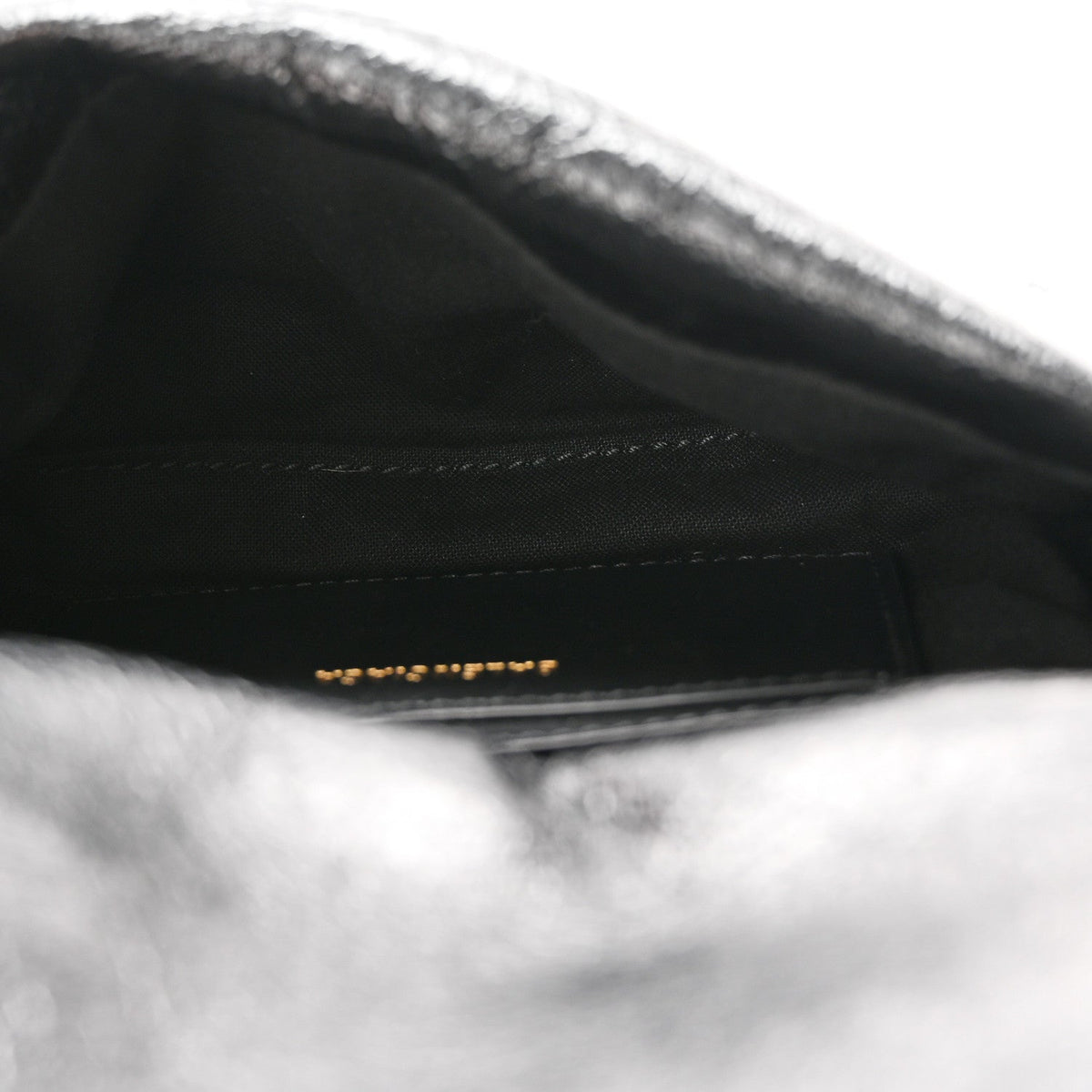 Arena Calfskin Medium Monaco Chain Shoulder Bag Black