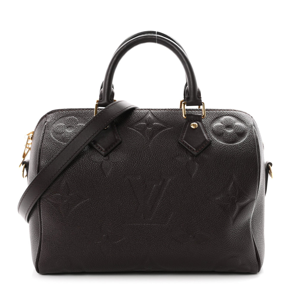 Empreinte Monogram Giant Speedy Bandouliere 25 Chocolate