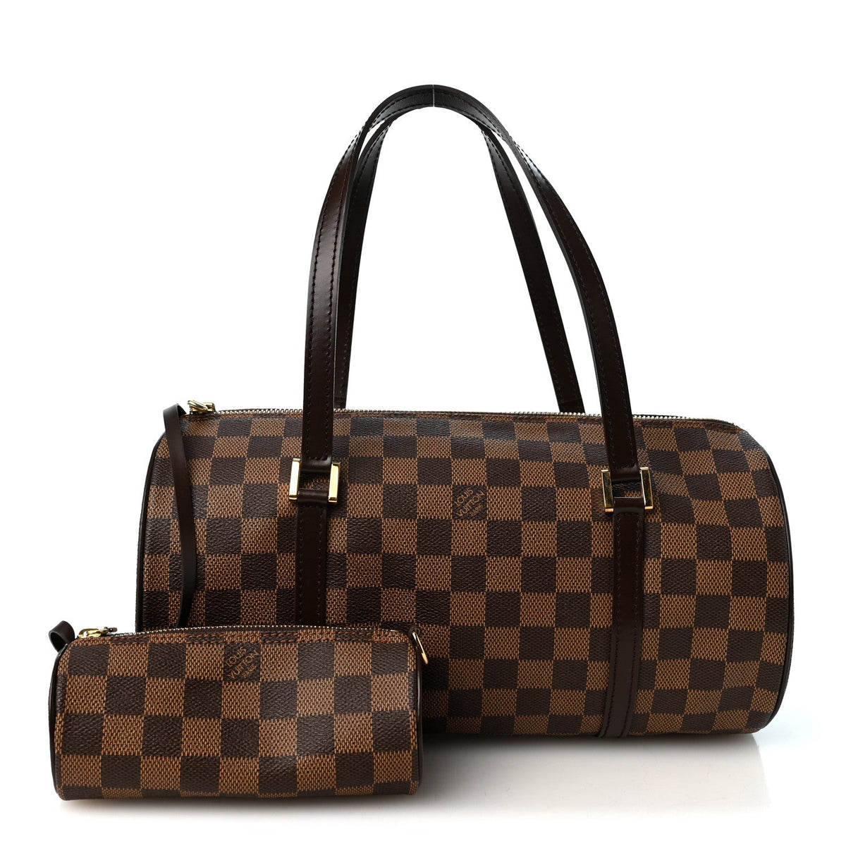 Damier Ebene Papillon 30 With Companion