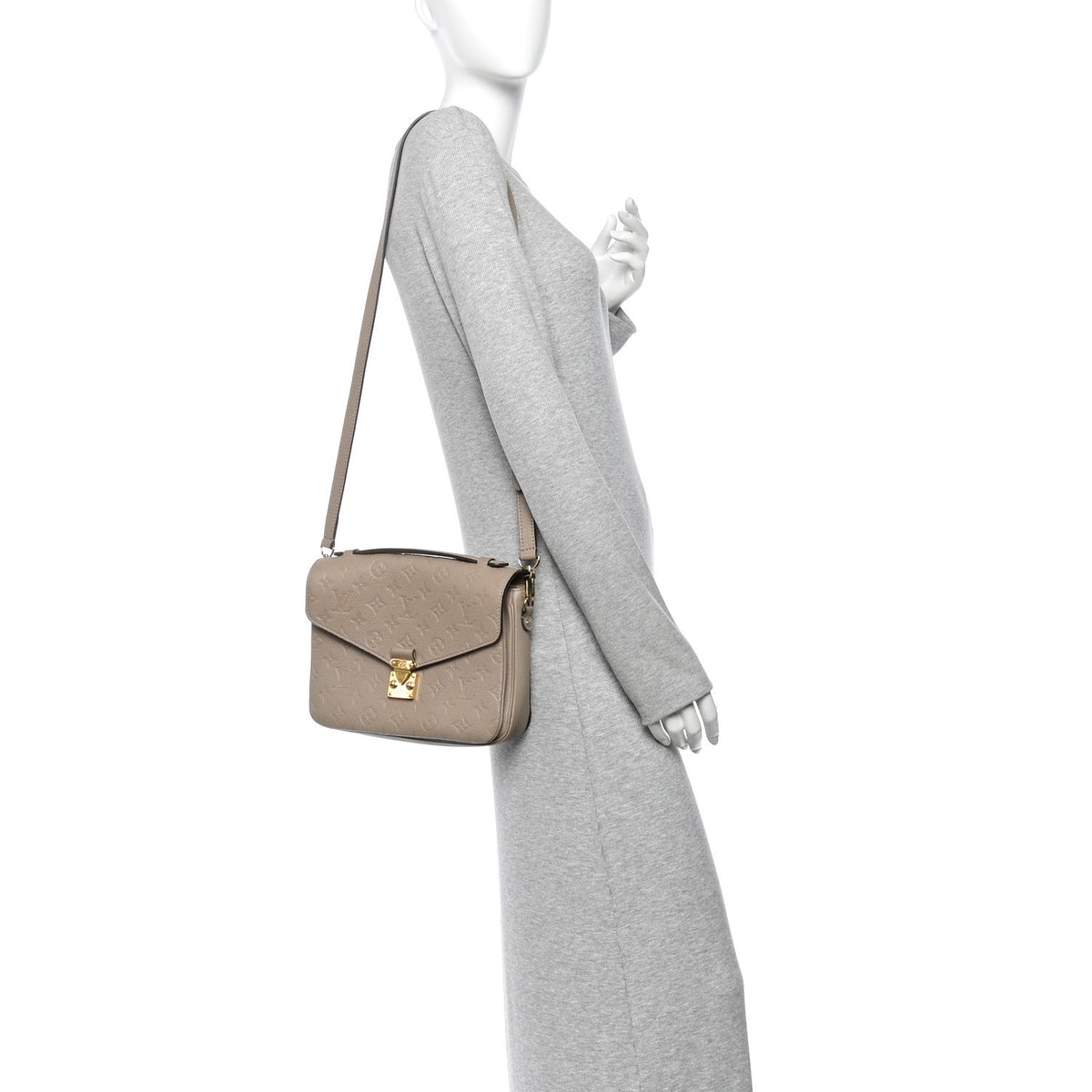 Empreinte Pochette Metis Tourterelle