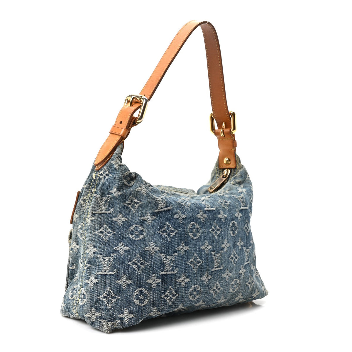 Monogram Denim Baggy PM Blue