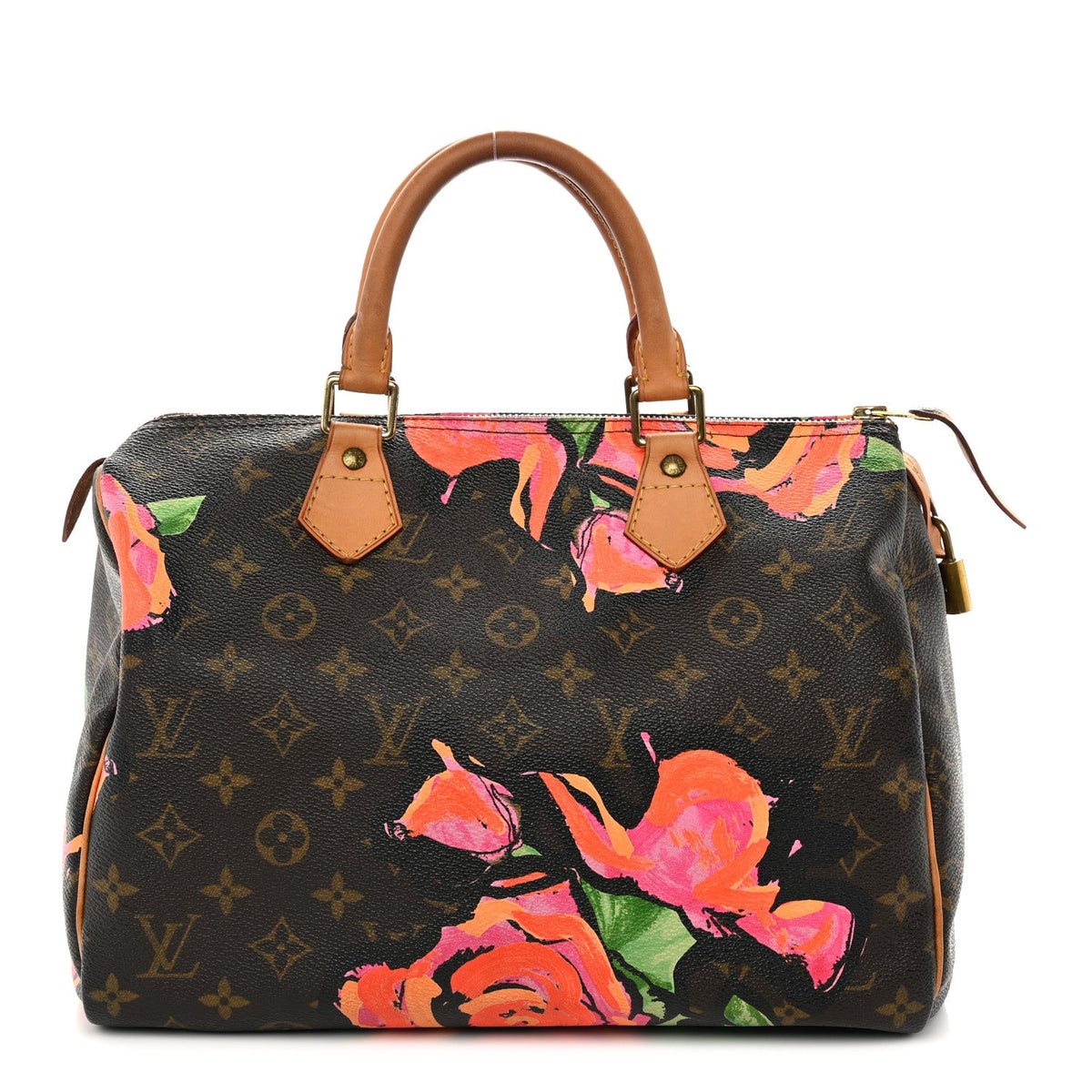 Monogram Roses Speedy 30