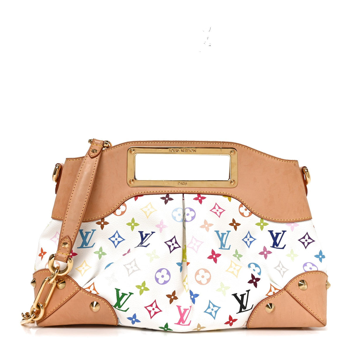 Monogram Multicolor Judy MM White