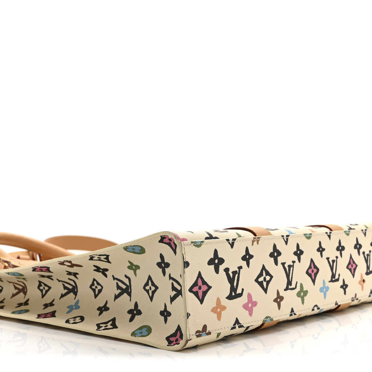Monogram Craggy Sac Plat Vanilla