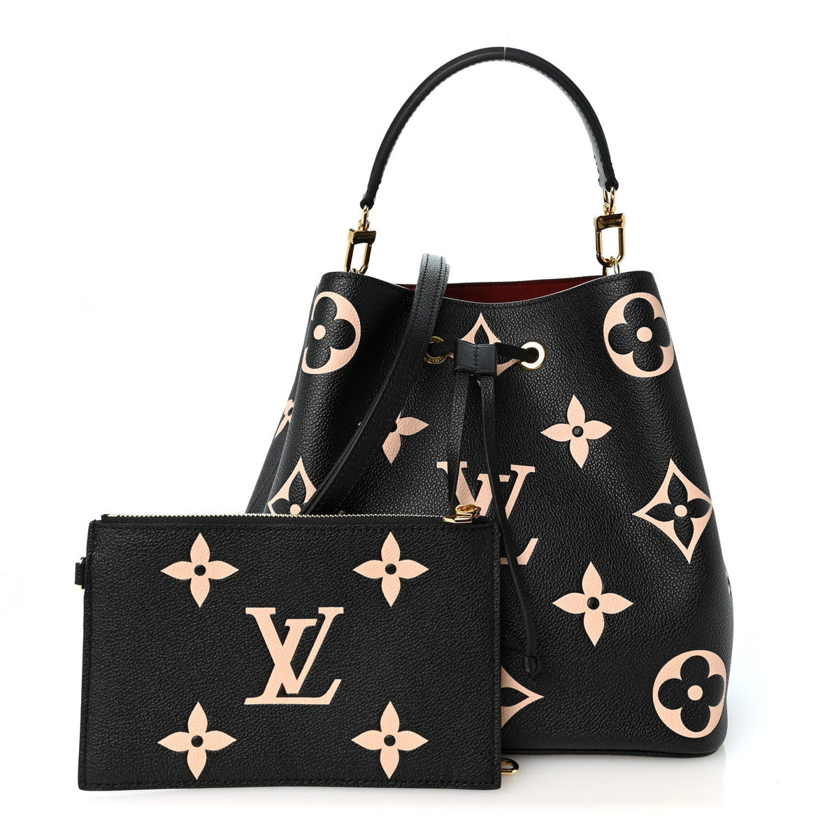 Empreinte Monogram Giant Neonoe MM Black Beige