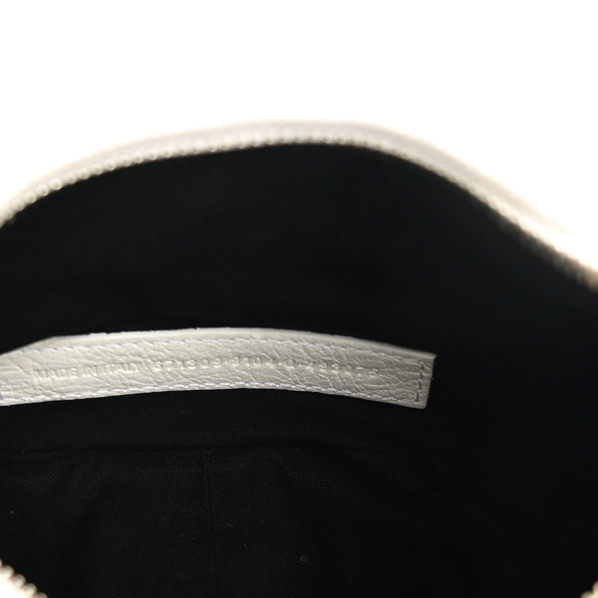 Agneau Arena Le Cagole Shoulder Bag XS Optic White