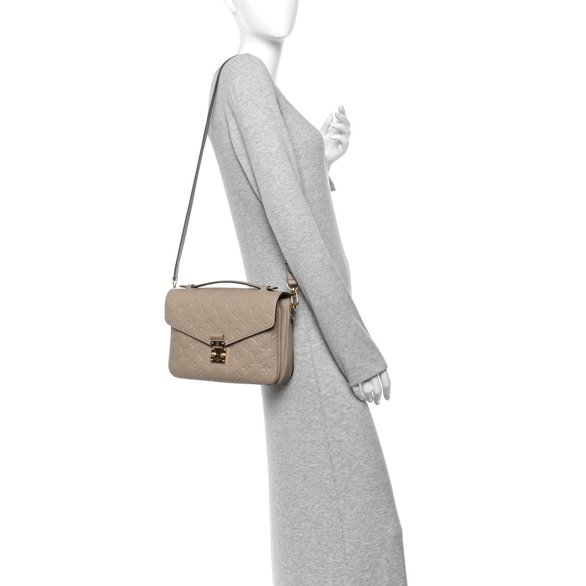 Empreinte Pochette Metis Tourterelle