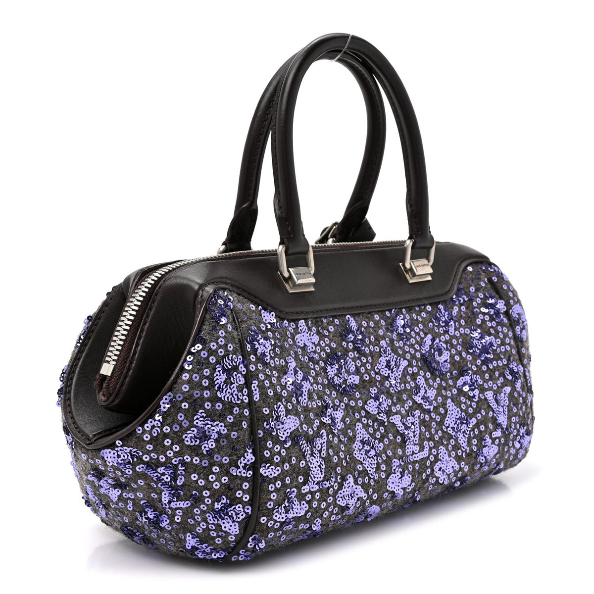 Sequin Monogram Sunshine Express Baby Purple