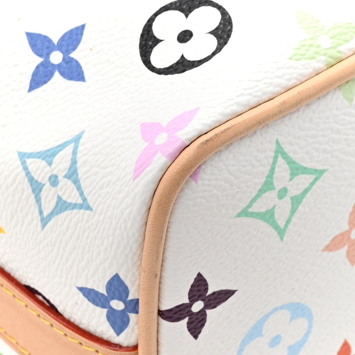 LV x TM Monogram Multicolor Cruiser Toiletry Bag White