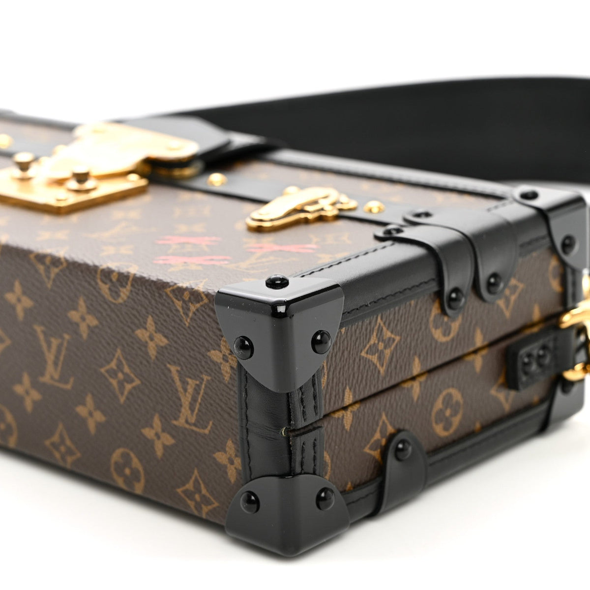Monogram Petite Malle East West Black