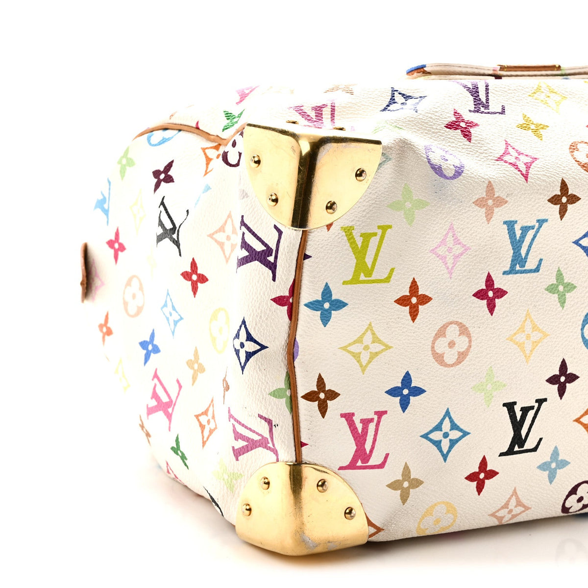 Monogram Multicolor Speedy 30 White
