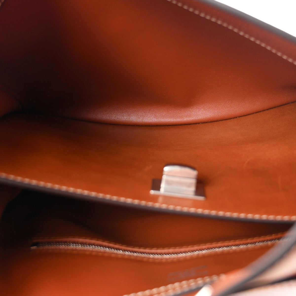 Vegetable Tanned Lambskin Small Rodeo Top Handle Handbag Tan Cowboy