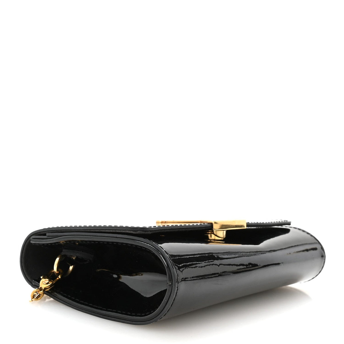 Patent Louise PM Chain Clutch Black