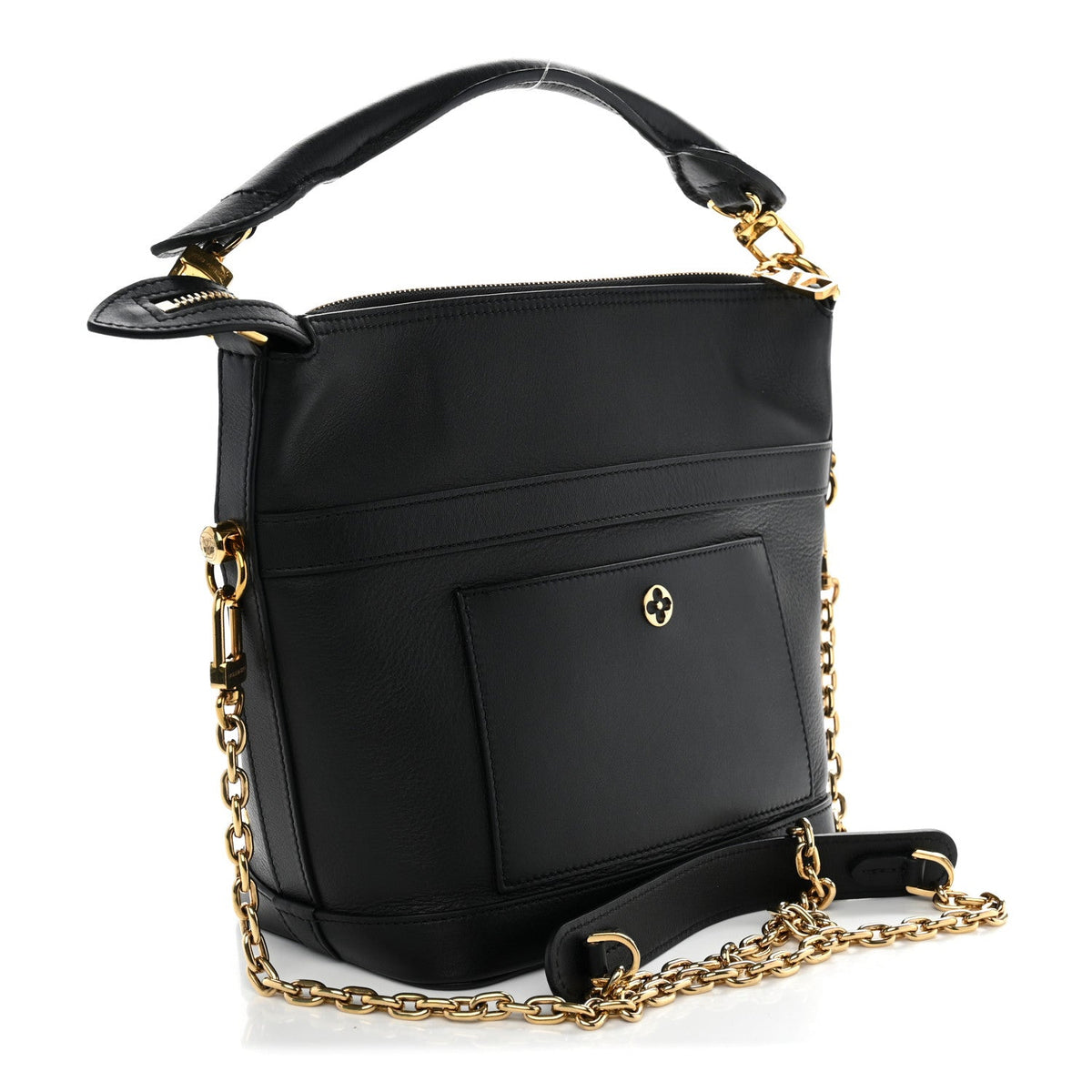 Calfskin Monogram Cruiser PM Black