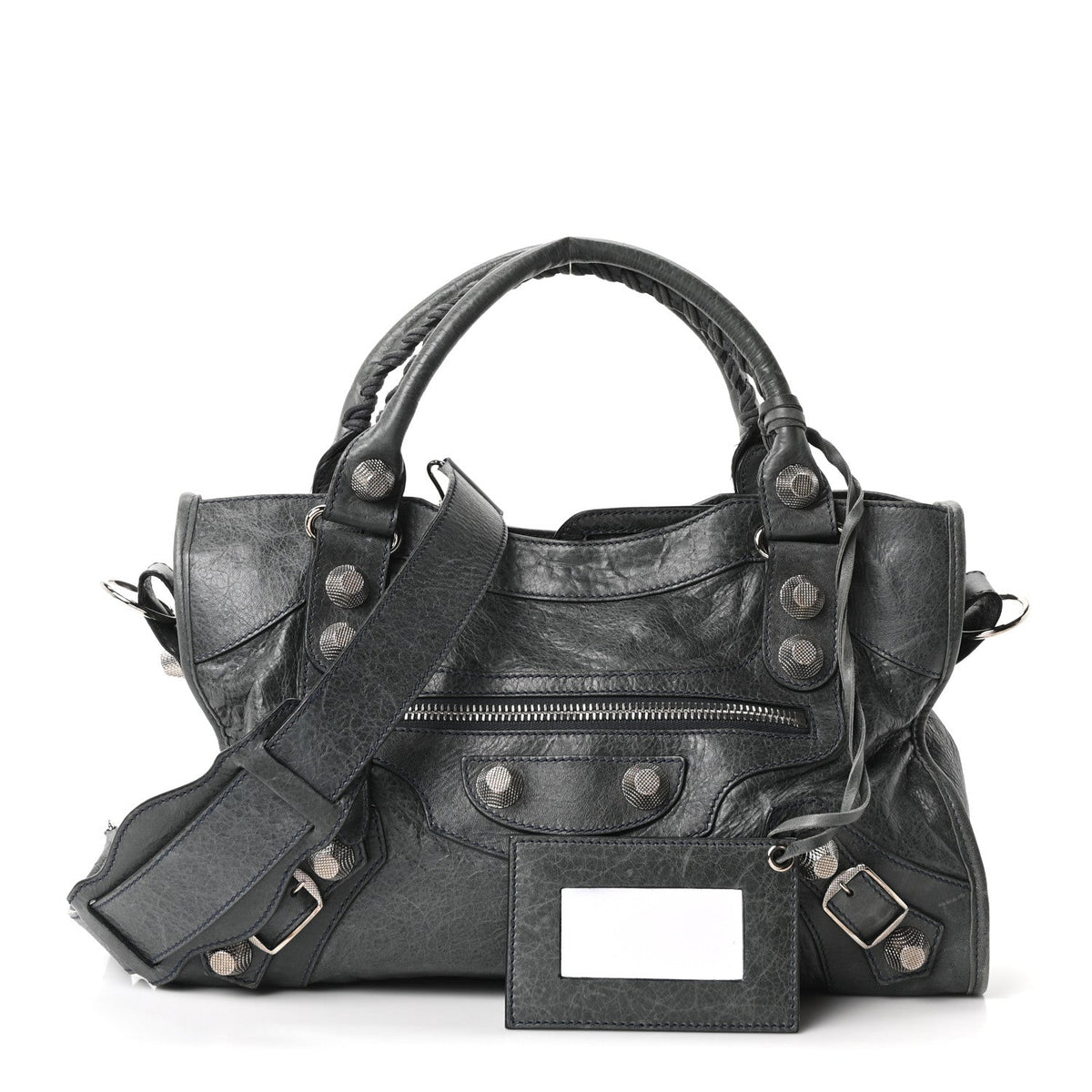 Agneau Giant 21 Silver Hardware City Anthracite