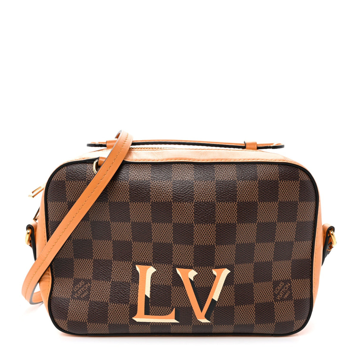 Damier Ebene Santa Monica Safran