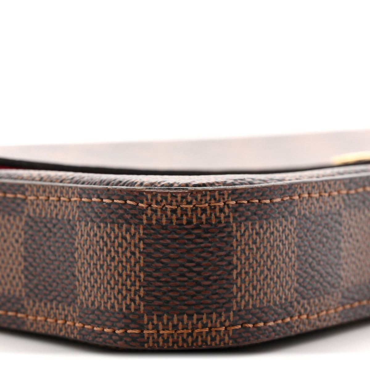 Damier Ebene Pochette Felicie Chain Wallet
