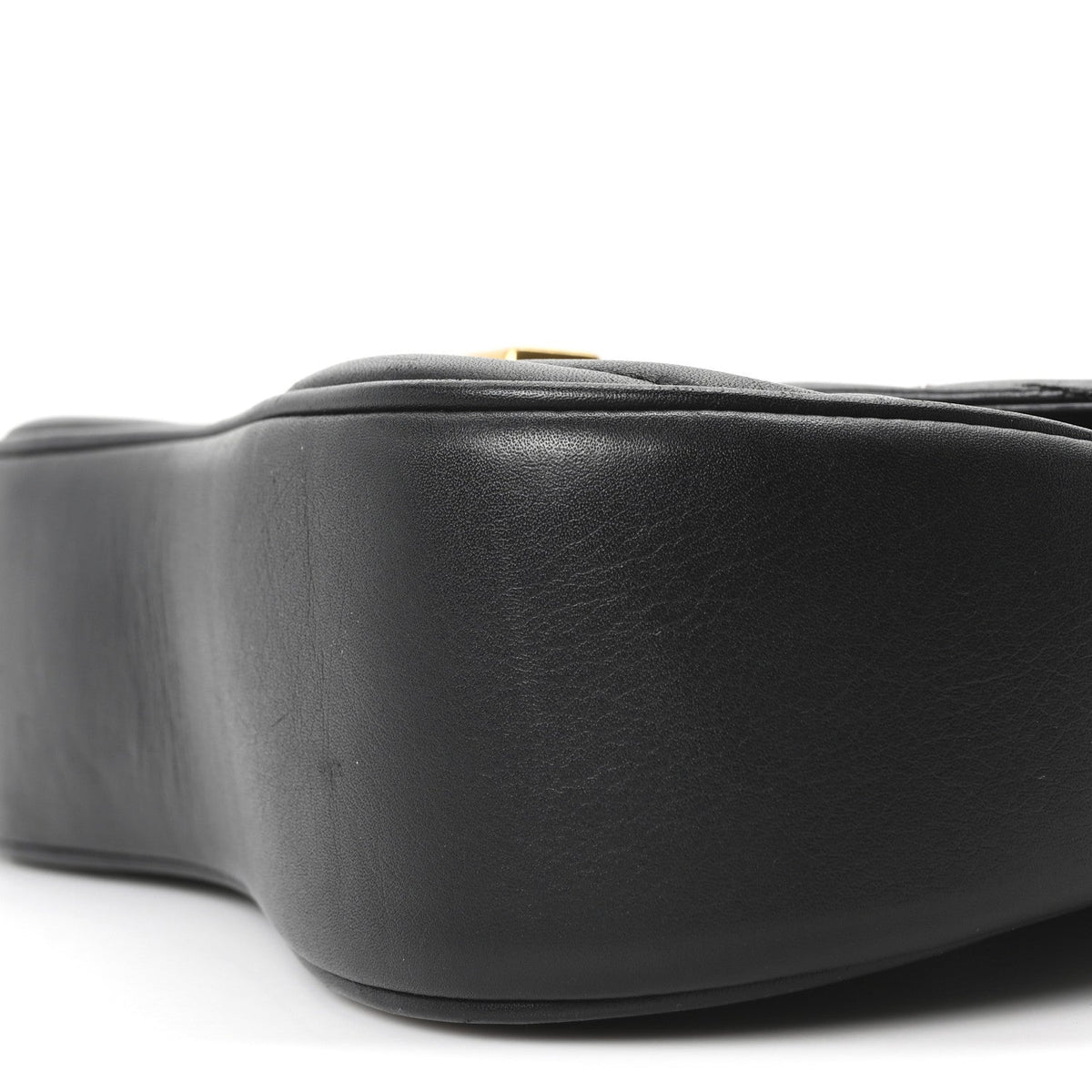 Calfskin Love Lock New Wave Chain MM Black