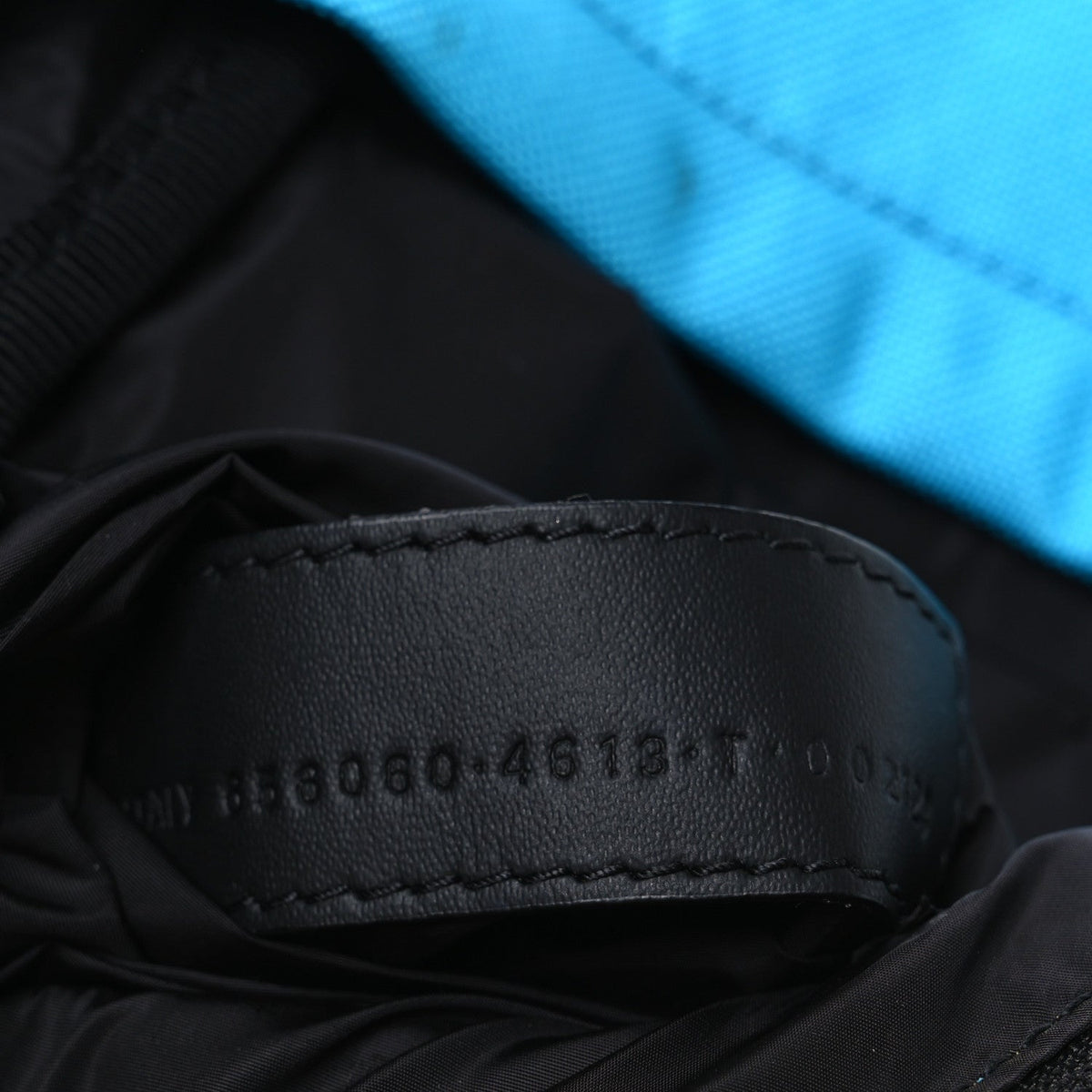Recycled Casual Nylon Mini Oversized Backpack Cyclades Blue
