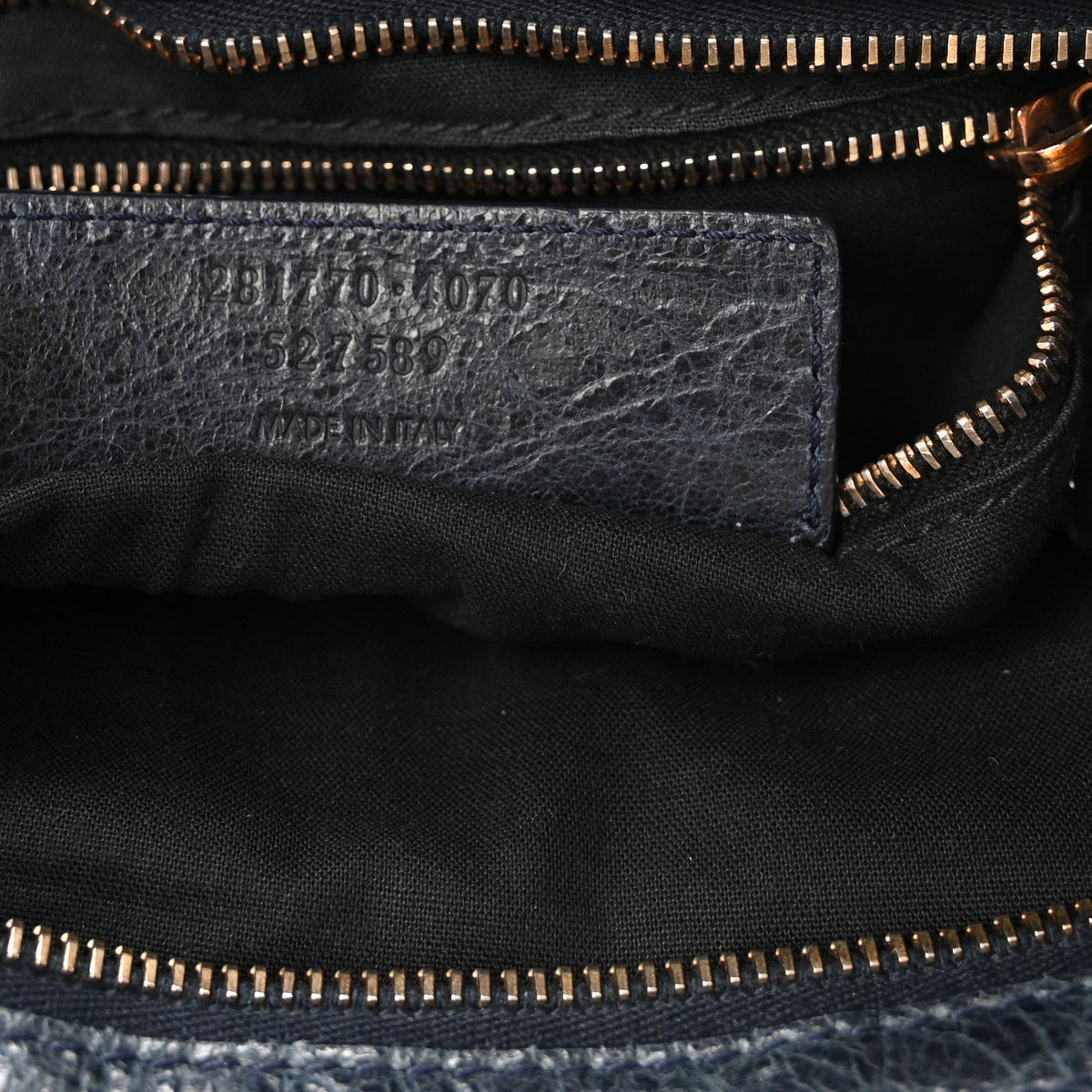 Agneau Giant 12 Rose Gold Hardware City Dark Night
