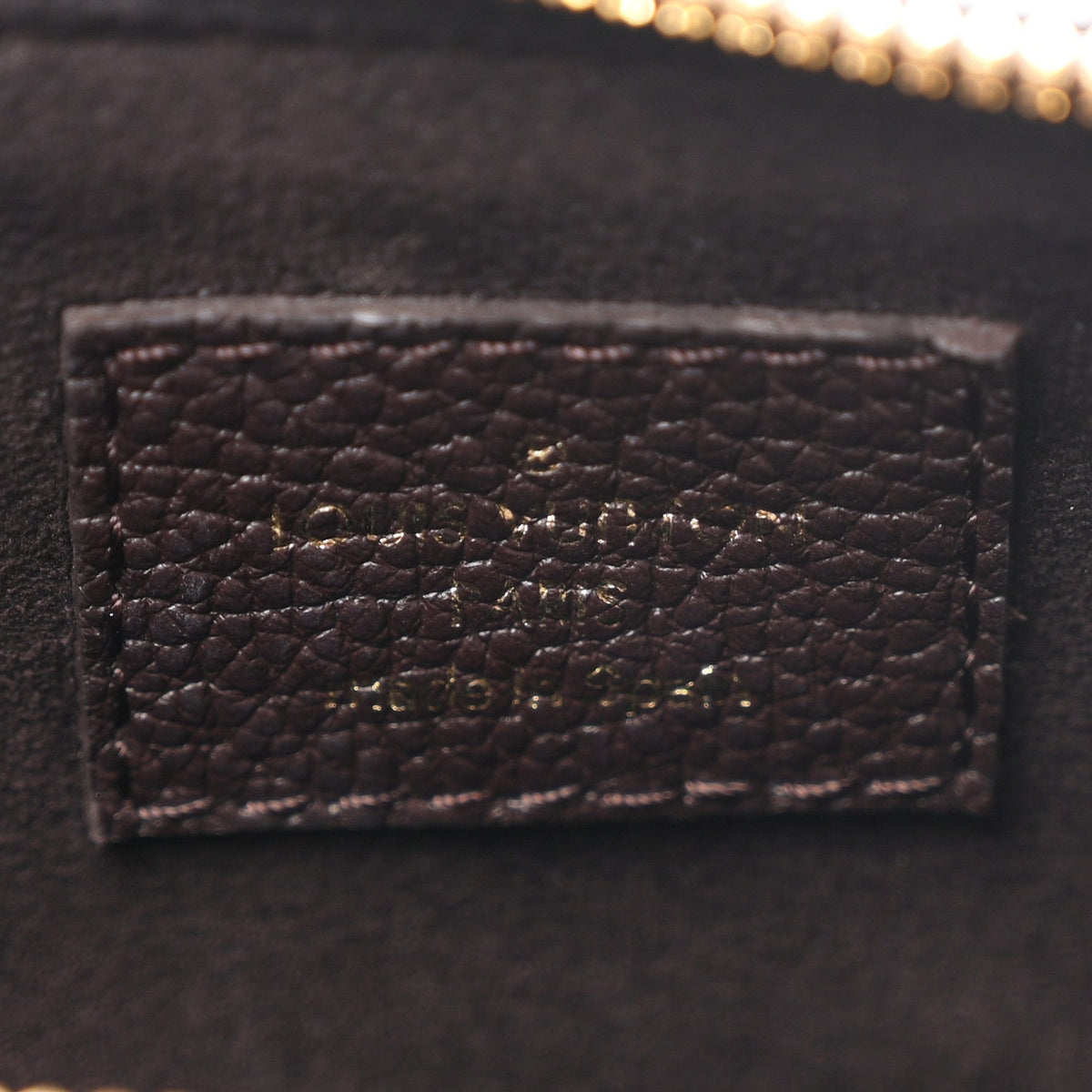 Empreinte Monogram Giant Speedy Bandouliere 25 Chocolate
