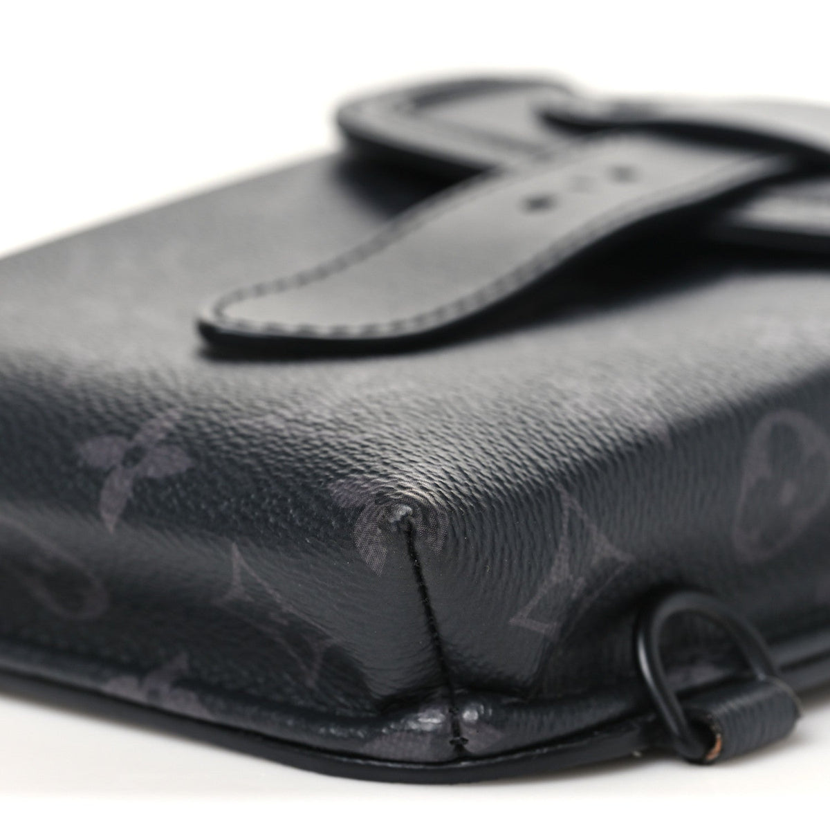 Monogram Eclipse Saumur Slingbag Black