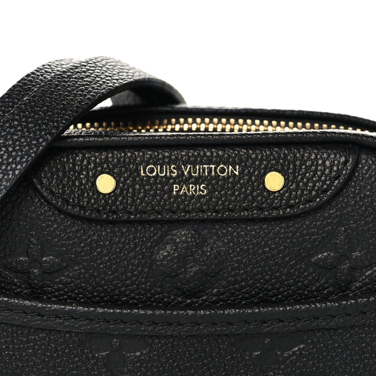 Empreinte Monogram Tiny Camera Bag Black