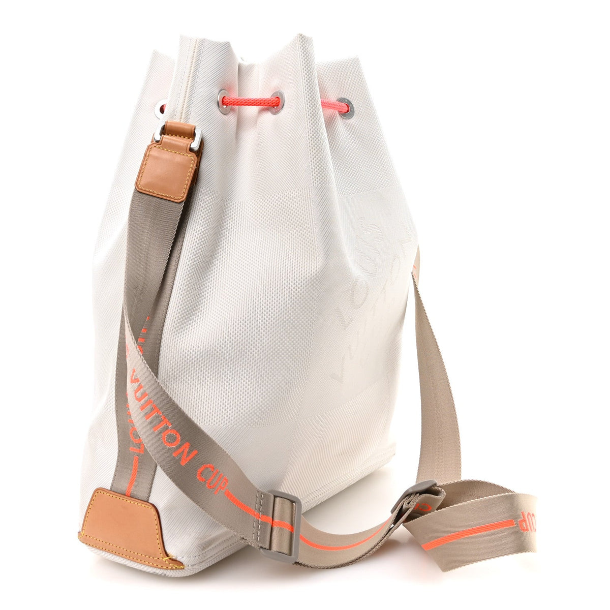Damier Geant Americas Cup Volunteer Bag White