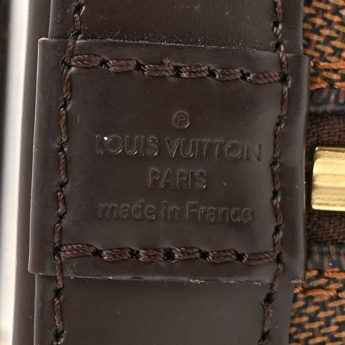Damier Ebene Alma BB