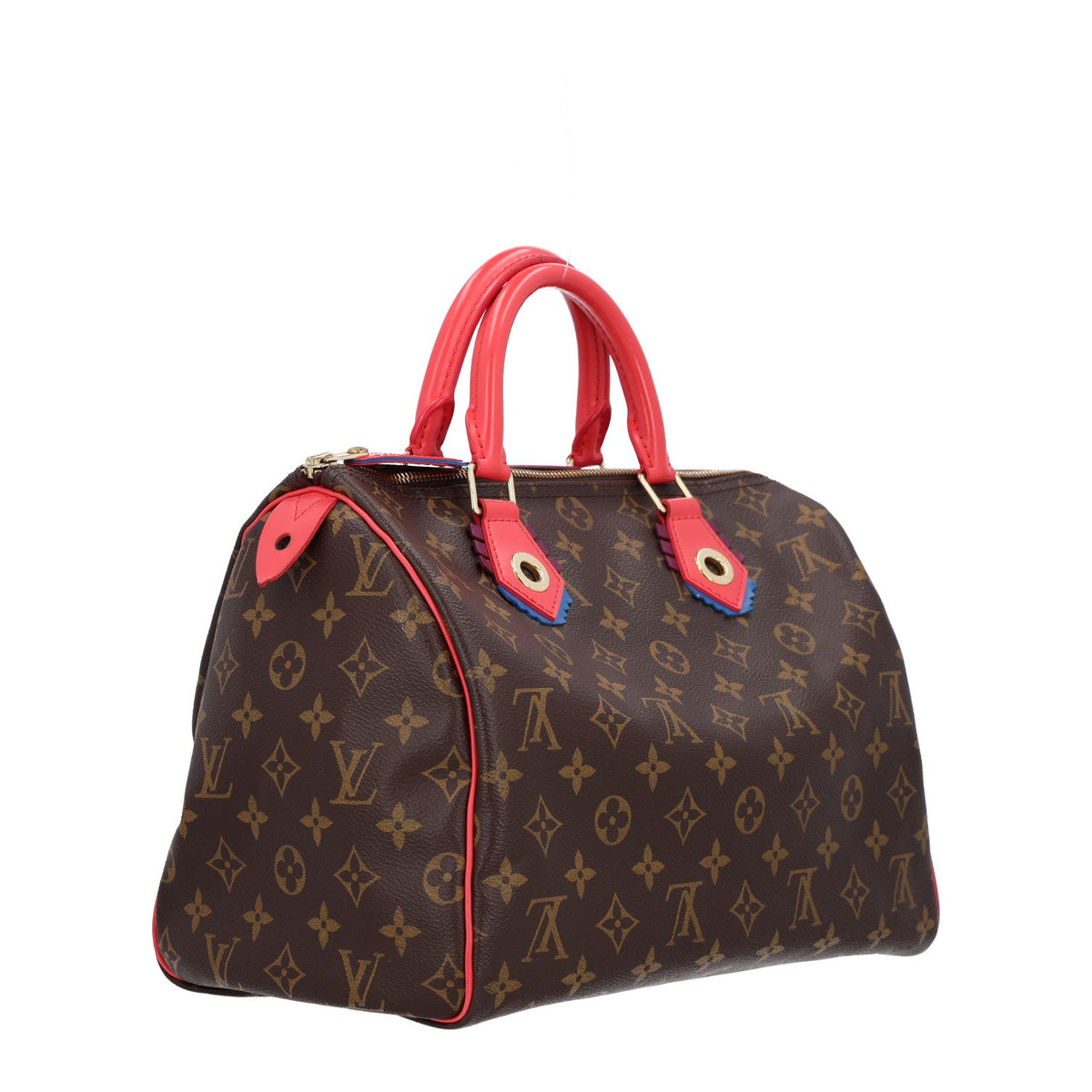 Monogram Totem Speedy 30 Magenta