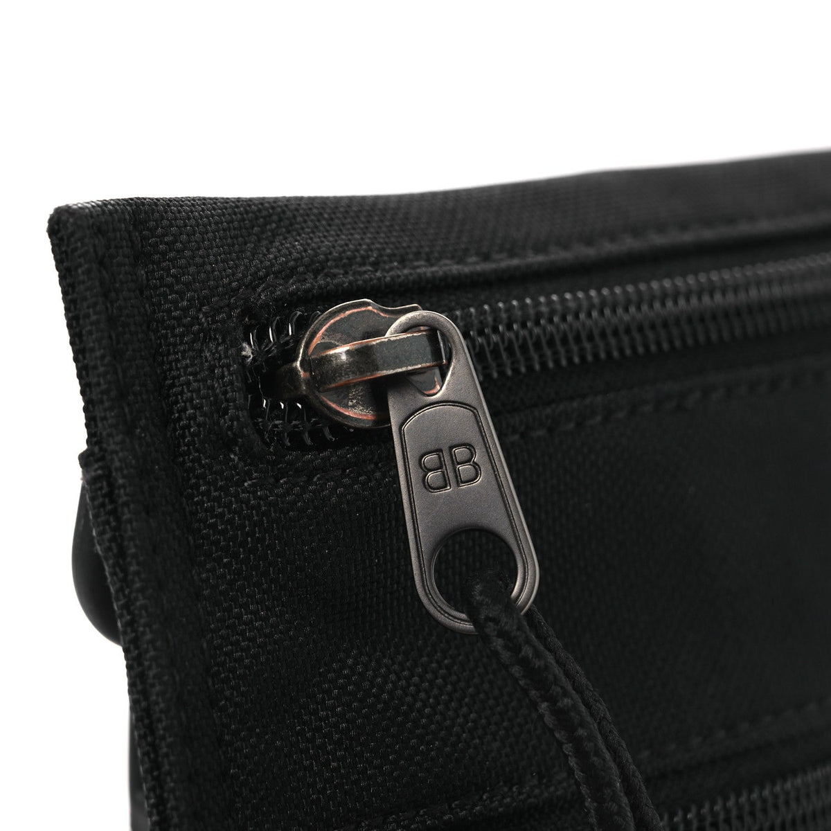 Nylon Explorer Crossbody Pouch Black