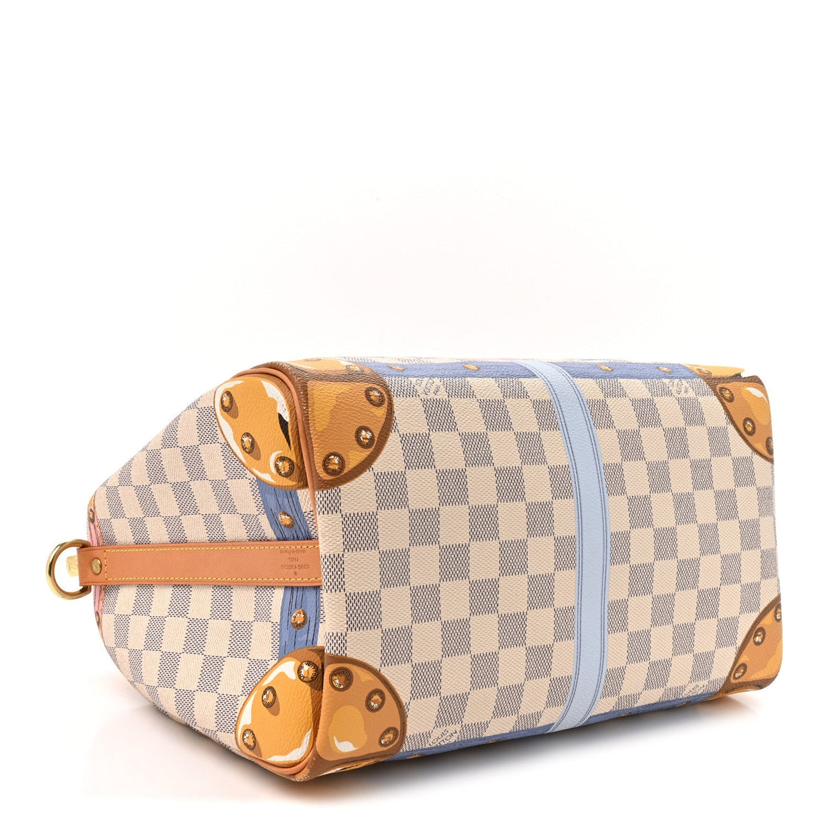 Damier Azur Summer Trunks Speedy Bandouliere 30