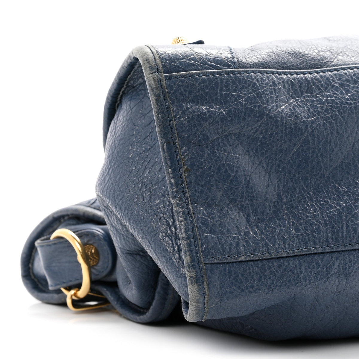 Agneau Giant 12 Gold Hardware City Bleu Persan