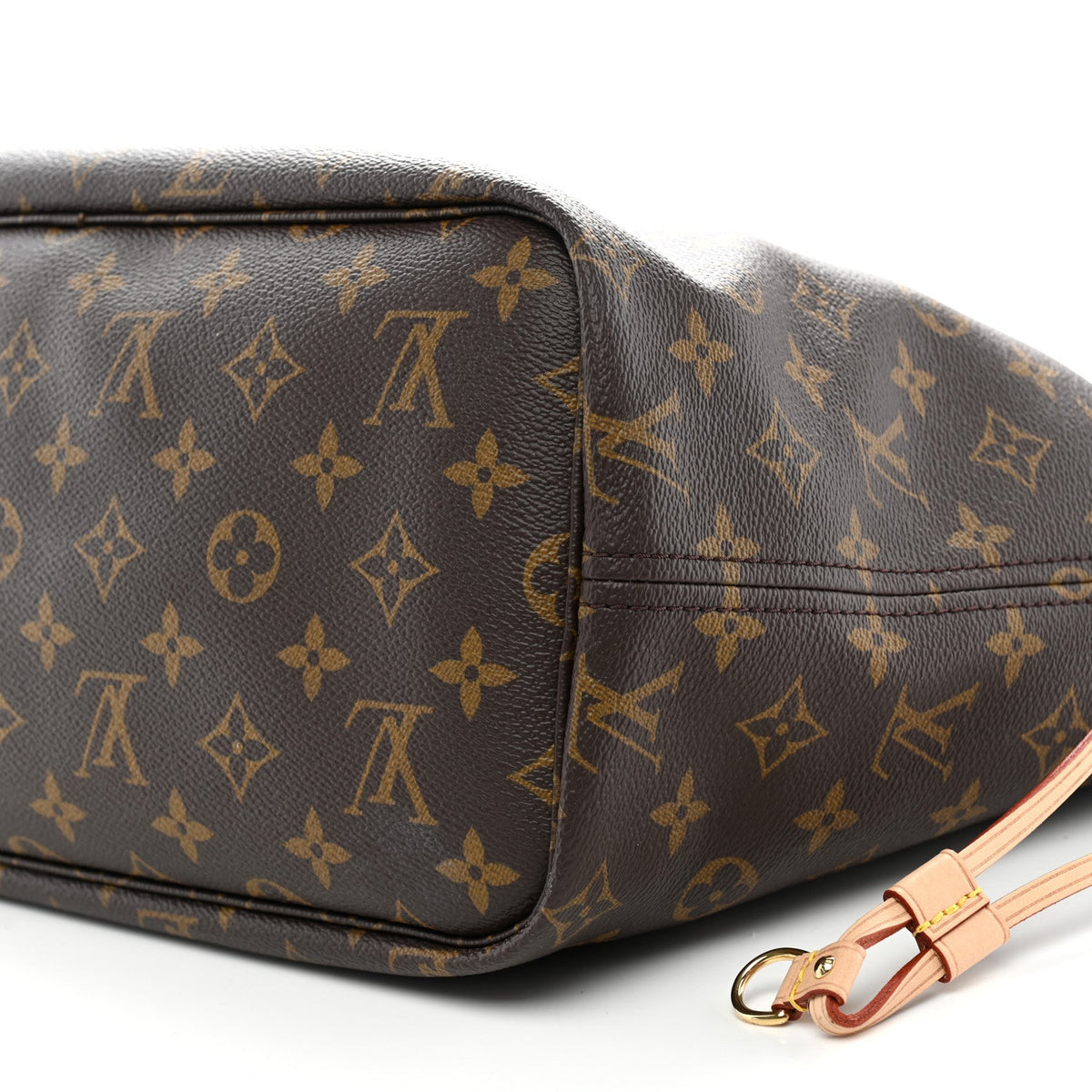 Monogram Inside Out Neverfull Bandouliere MM Rose Pondichery