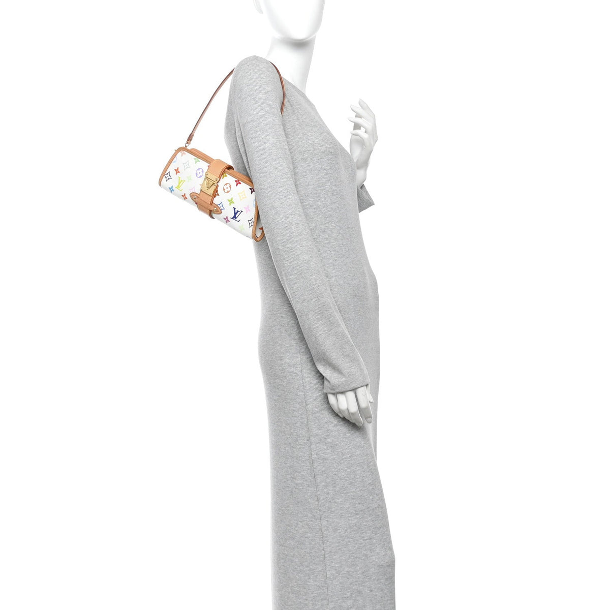 Monogram Multicolor Shirley White