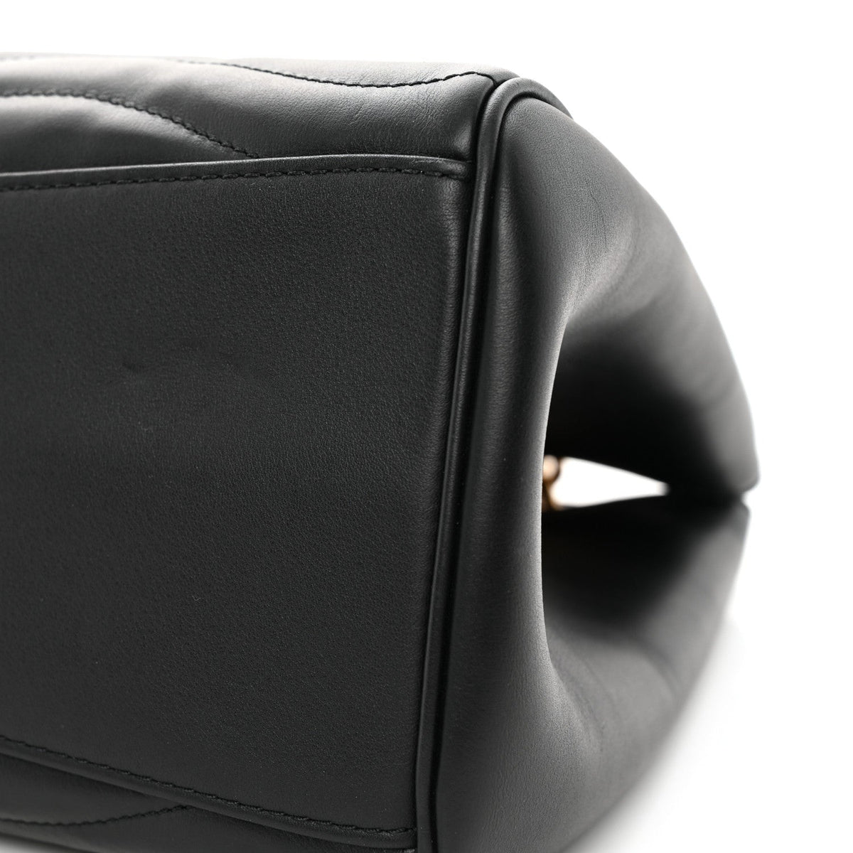 Calfskin New Wave Chain Tote Black