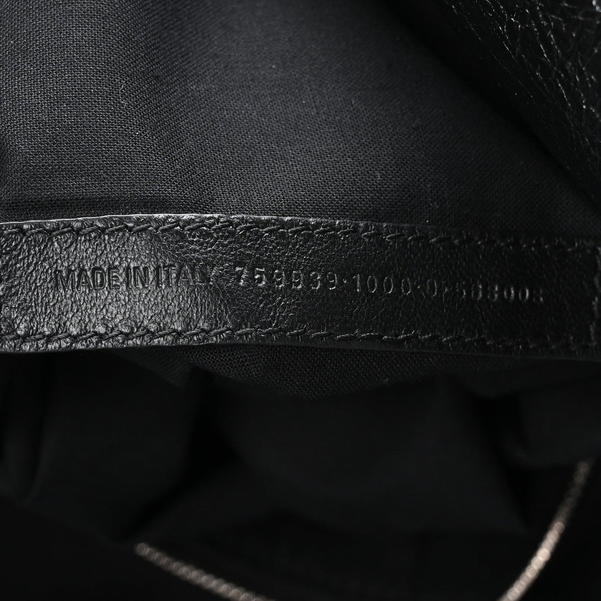 Agneau Arena Large Le Cagole Carry All Bag Black