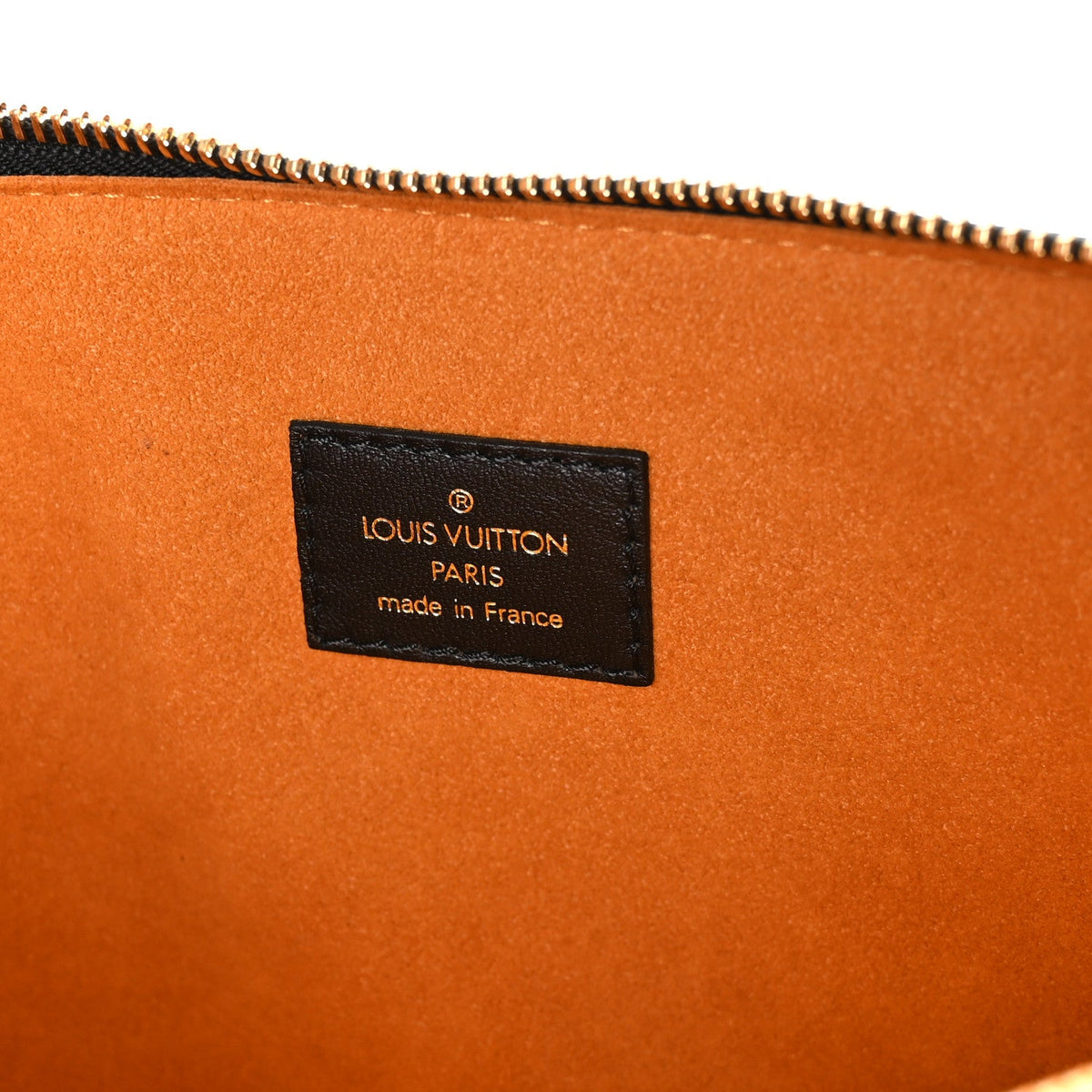 Lambskin Embossed Monogram Coussin MM Black