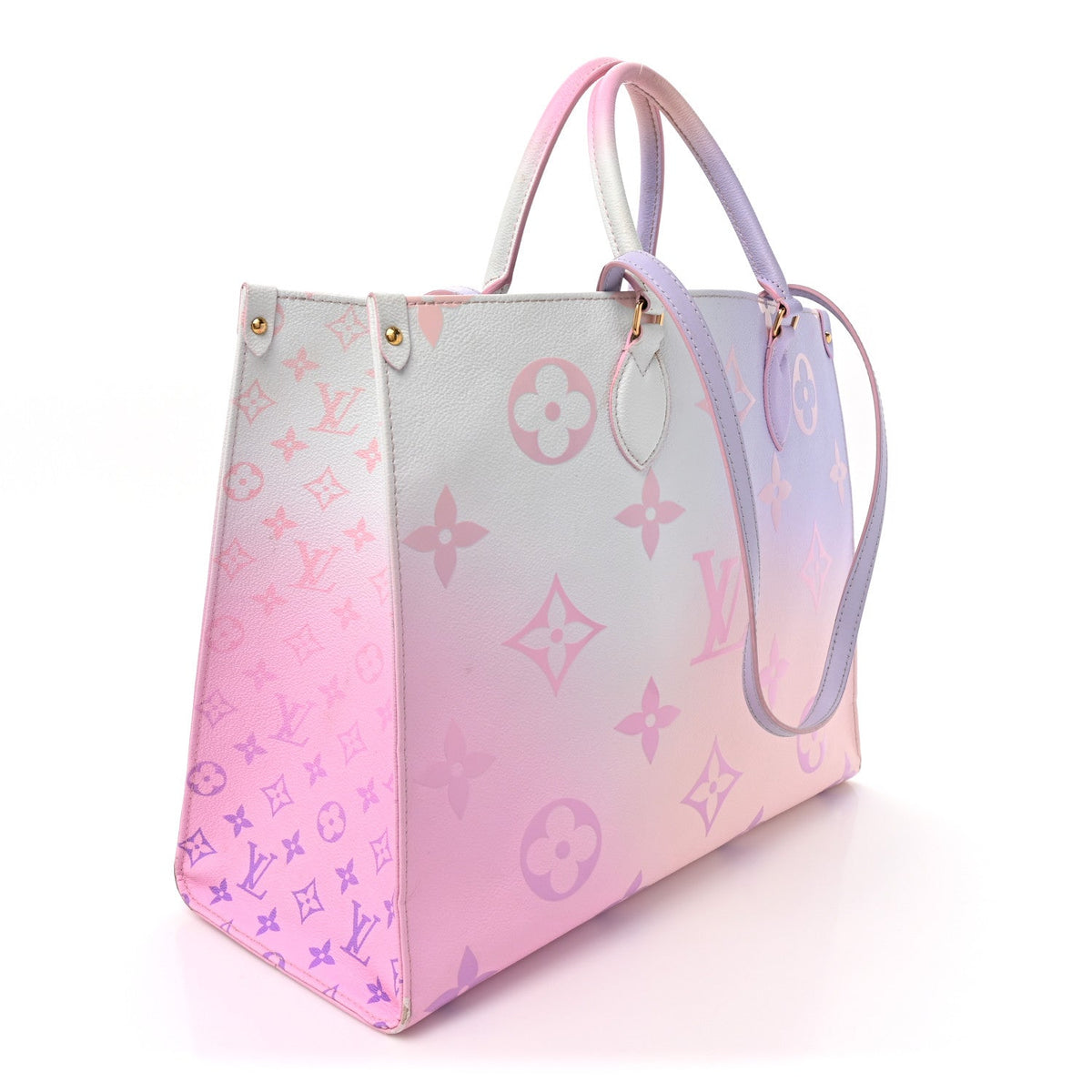 Monogram Giant Spring In The City Onthego GM Sunrise Pastel
