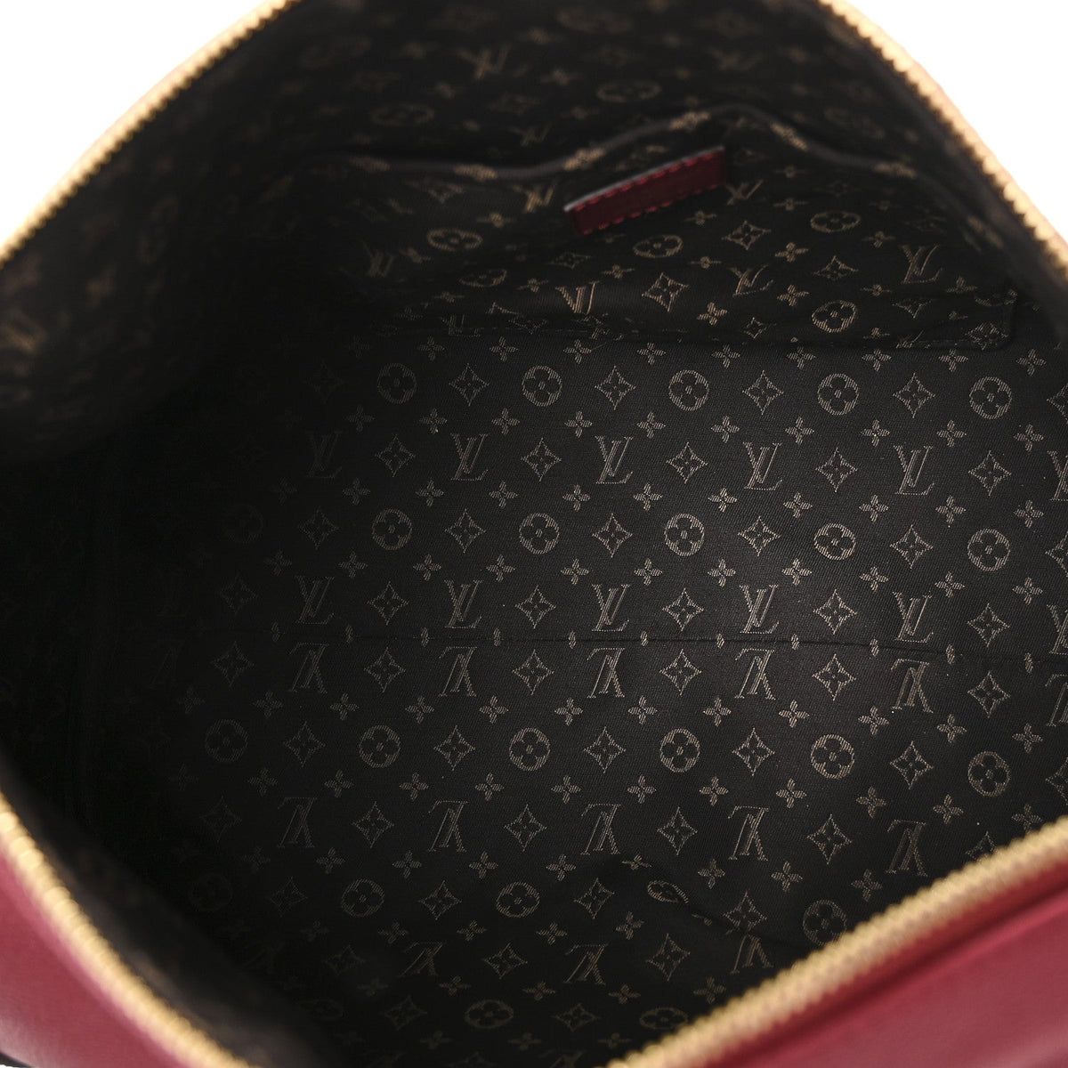 Calfskin Monogram Express MM Carmin Red