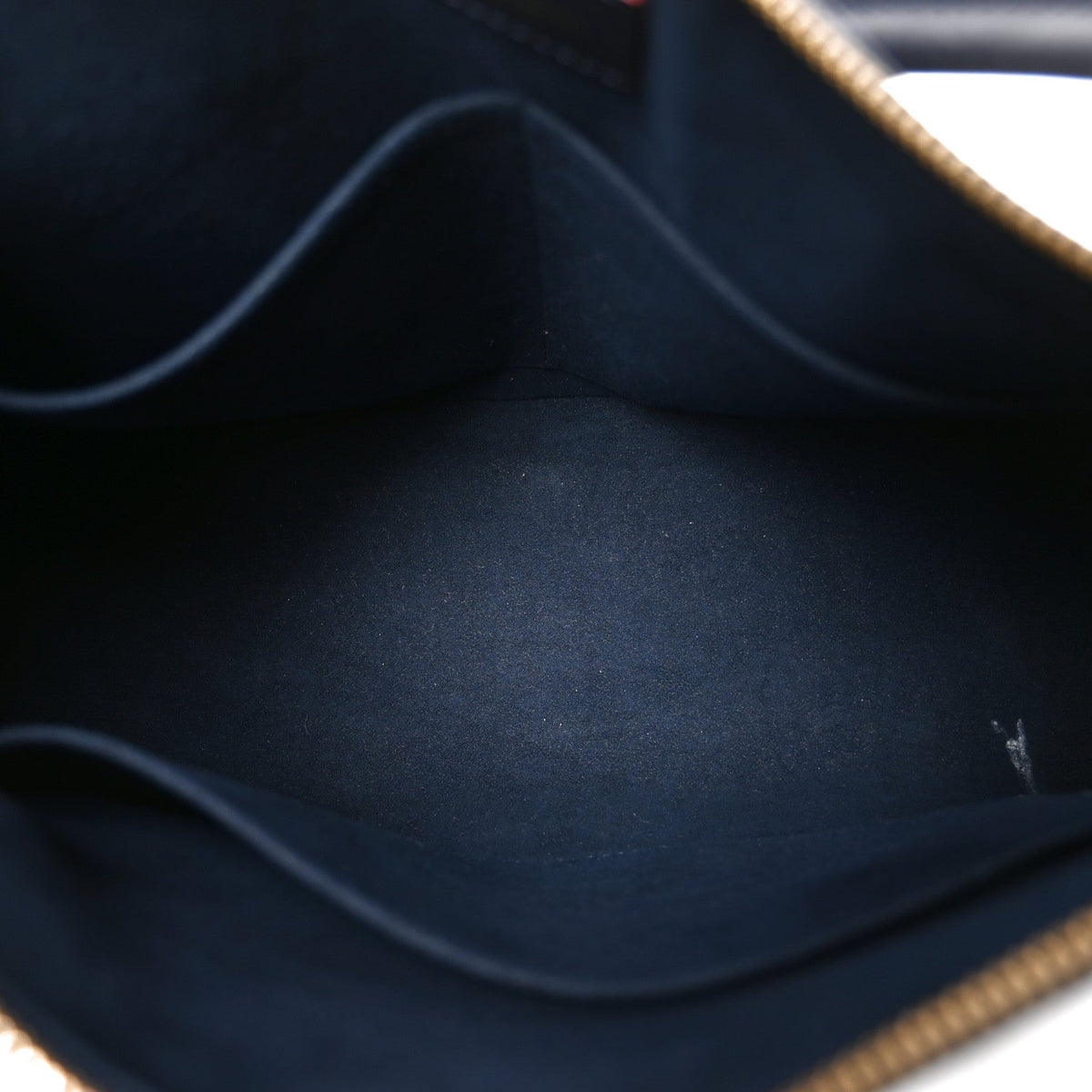 Empreinte V Tote MM Marine Rouge