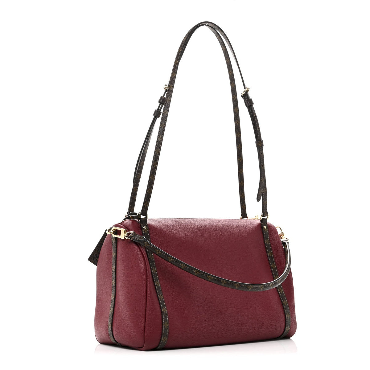 Calfskin Monogram Express MM Carmin Red