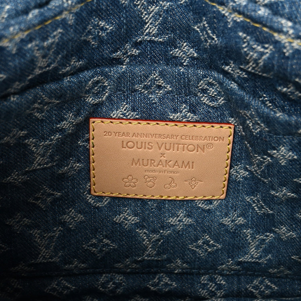 LV X TM Monogram Denim Cerises Sunset