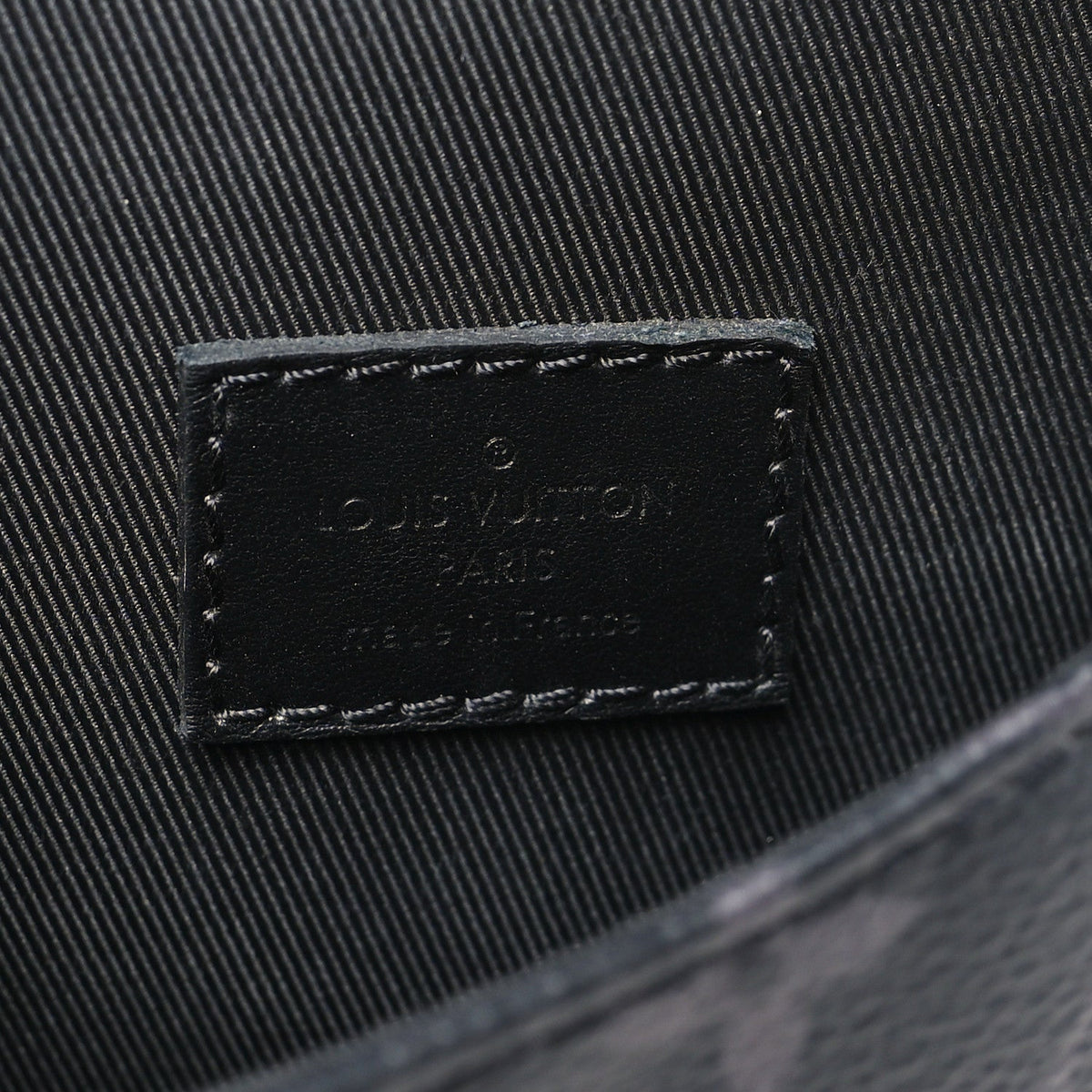 Monogram Eclipse Saumur Slingbag Black