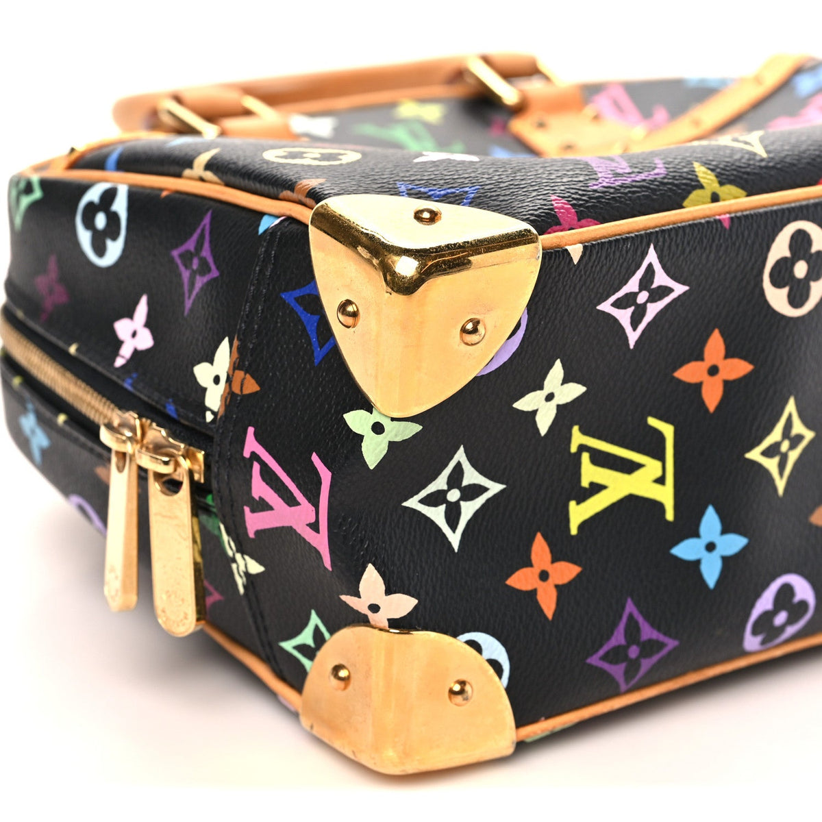 Monogram Multicolor Trouville Black