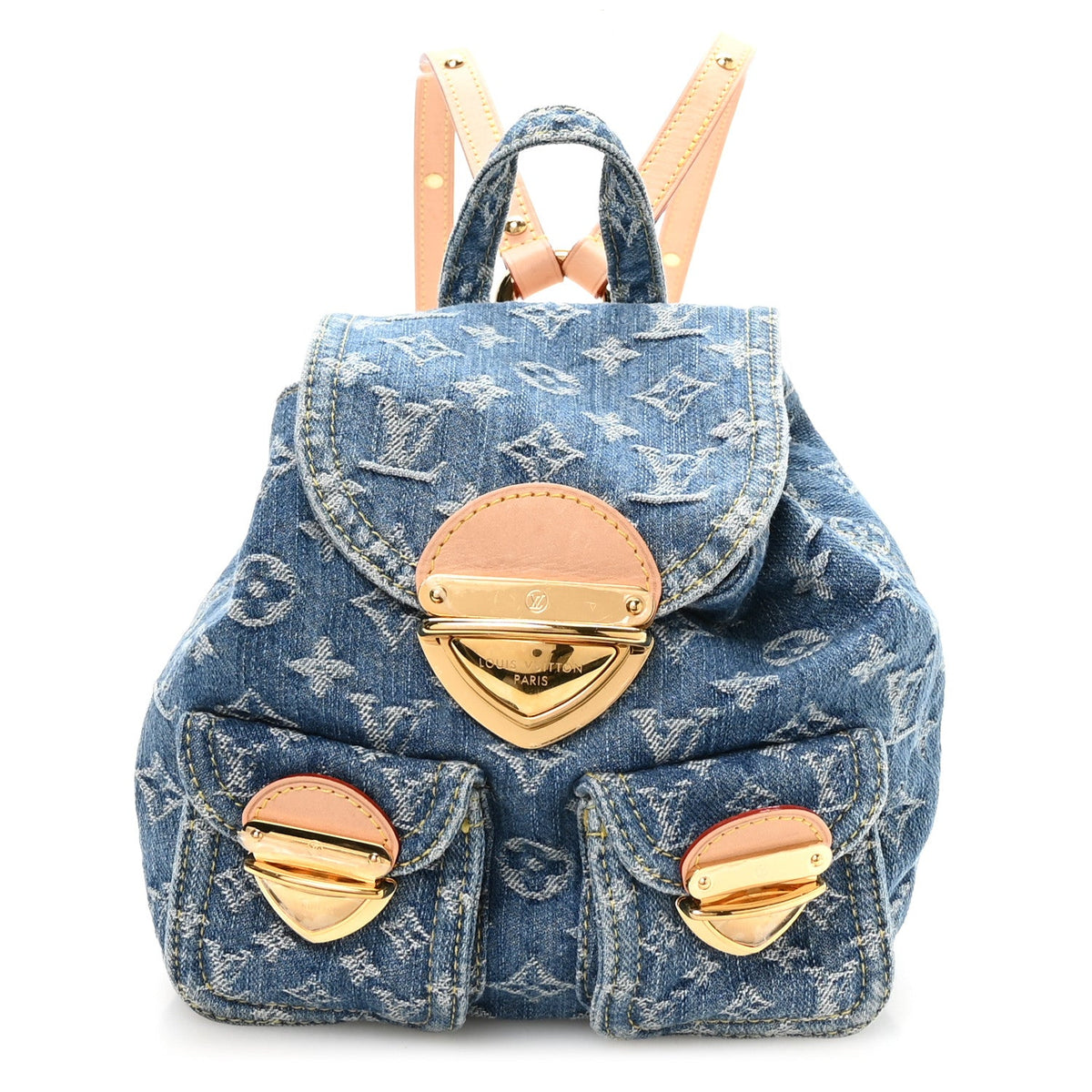Denim Venice Backpack  Blue