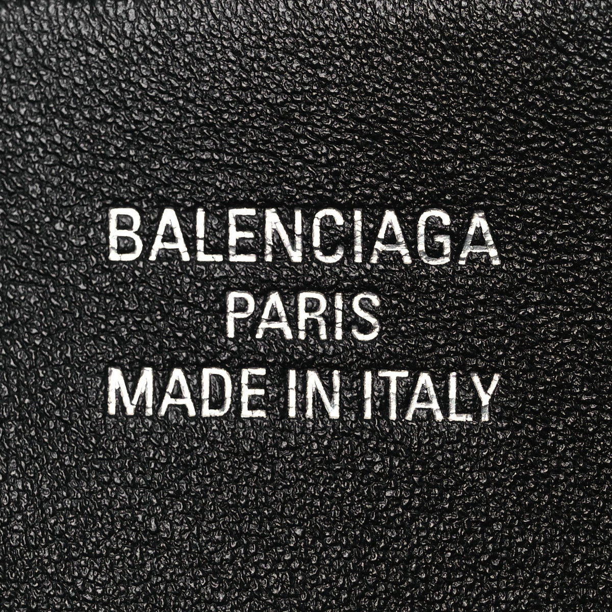 Smooth Calfskin Mini Bel Air Carry All Bag Black