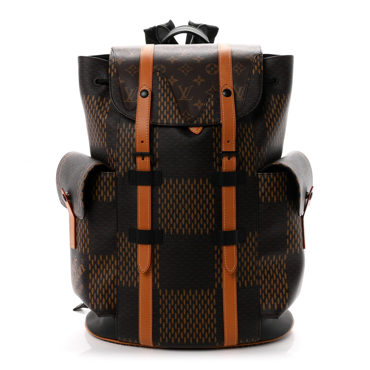 X NIGO Giant Damier Ebene Monogram Christopher PM Backpack