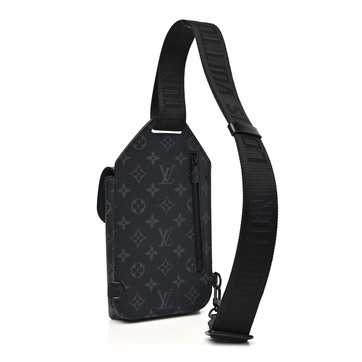 Monogram Eclipse Saumur Slingbag Black
